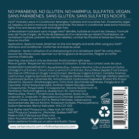 VERB argan and babassu ingredients displayed to show natural oils that nourish hair