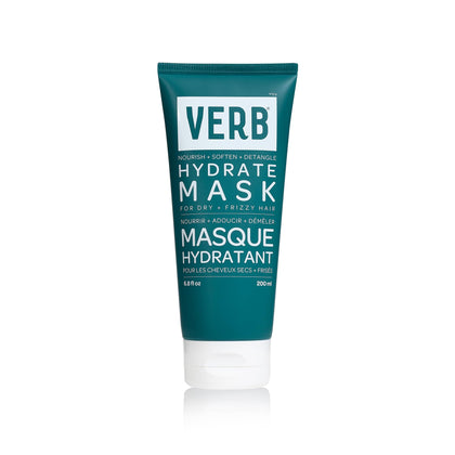 VERB hydrate mask front packaging showing jar and label for clear branding and product identification