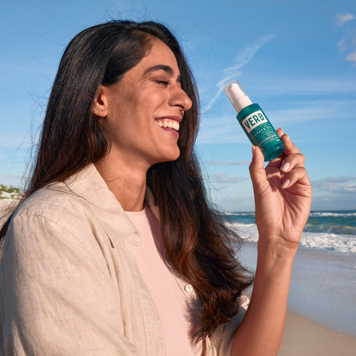 VERB key ingredients argan and babassu oils displayed for nourishment