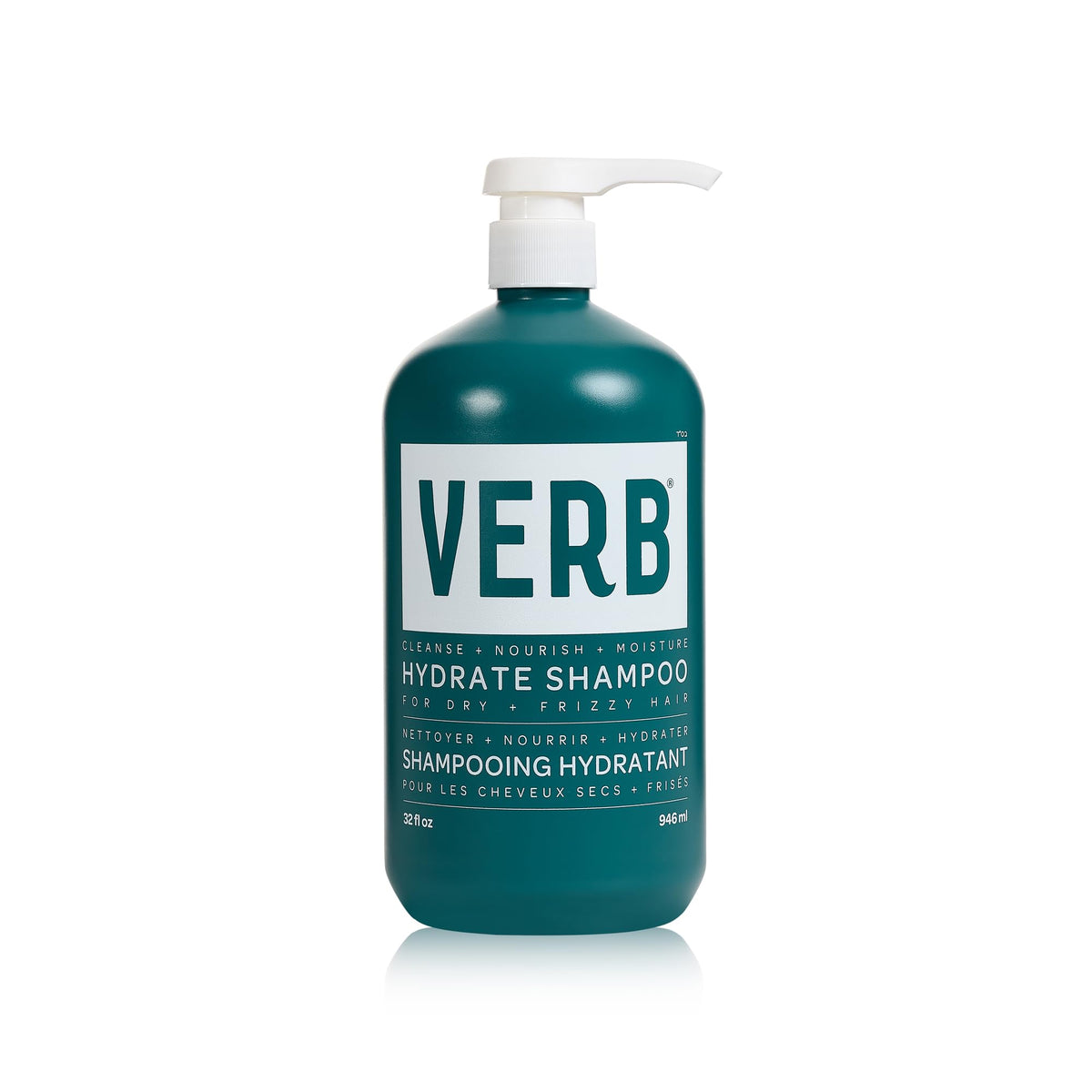 VERB front bottle shot showing label and 32 oz size for long-lasting hydration