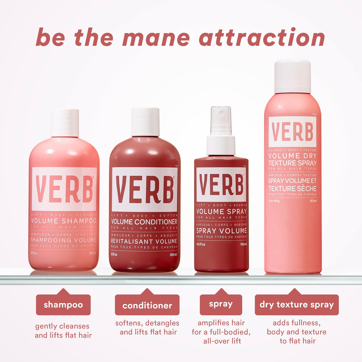VERB applied in shower demonstrating easy detangling and smooth rinse benefit