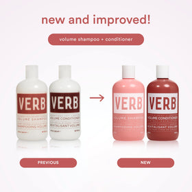 VERB pump and label close-up highlighting directions and ingredient clarity