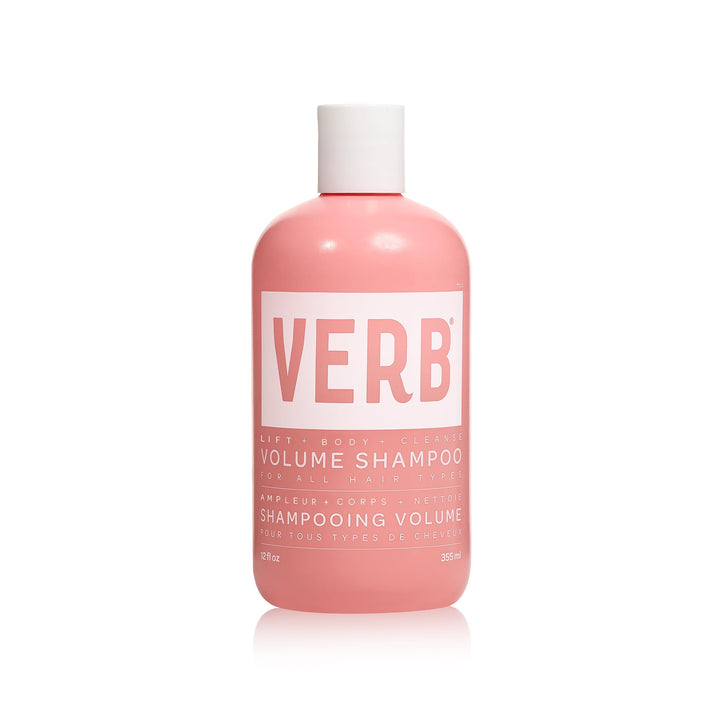 VERB front bottle shot showing volume shampoo benefits