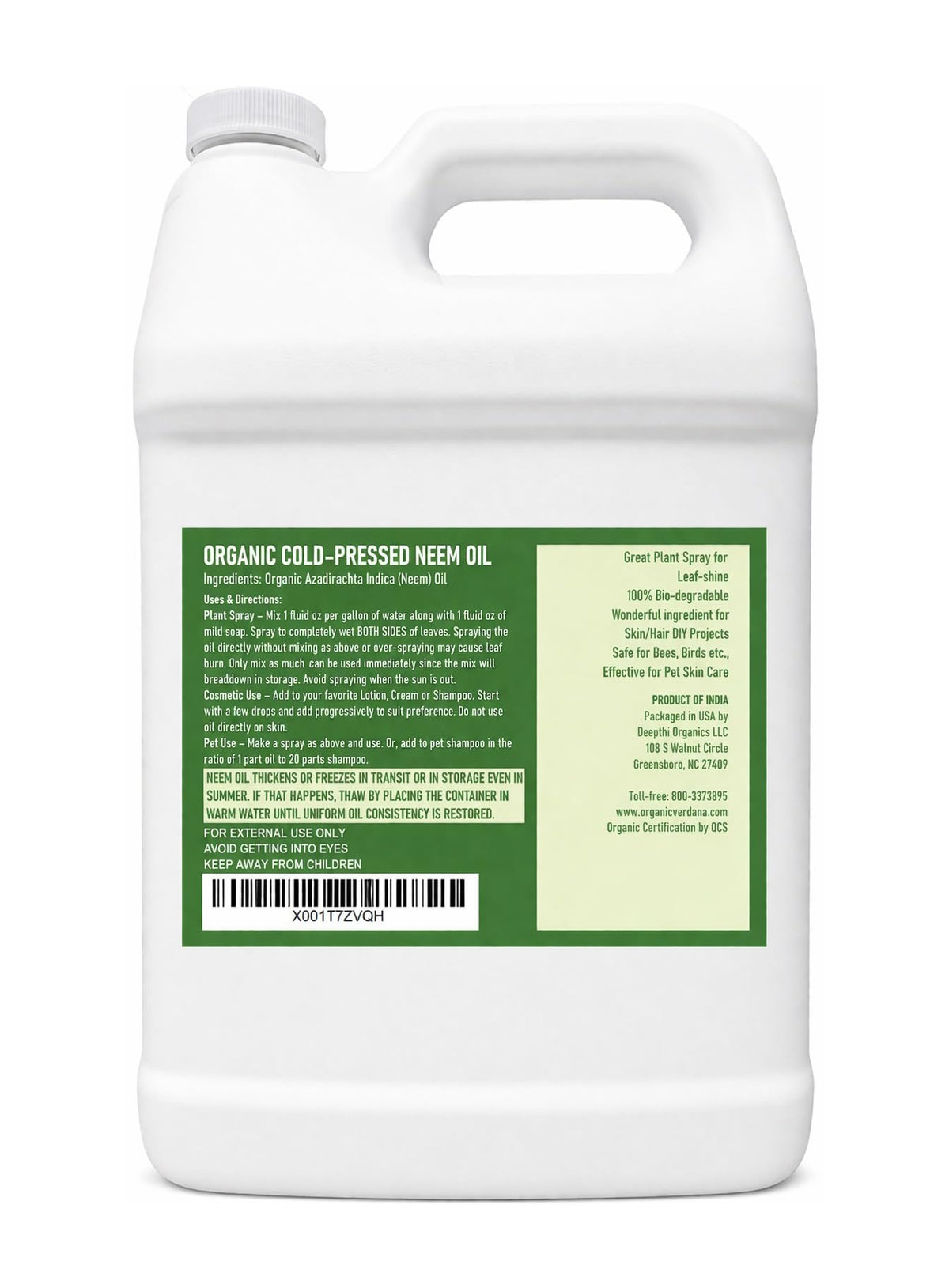 Verdana neem oil pouring close-up shows texture and pure cold-pressed quality