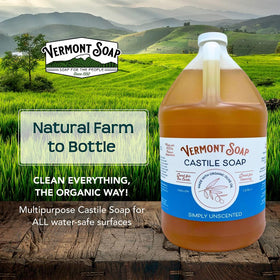 Vermont Soap ingredient origins map highlighting traceable organic sourcing