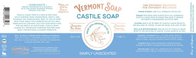 Vermont Soap on bathroom shelf in lifestyle setting emphasizing versatility