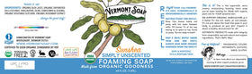 Vermont Soap foam texture close-up illustrating gentle moisturizing lather
