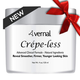 Vernal jar front packaging showing clean design and product identity benefit of clarity