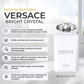 Versace Bright Crystal cream texture close-up showing smooth hydration