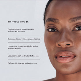 Versed application on face demonstration showing easy layering before moisturizer