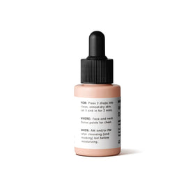 Versed dropper dispensing brightening serum for precise application and minimal waste