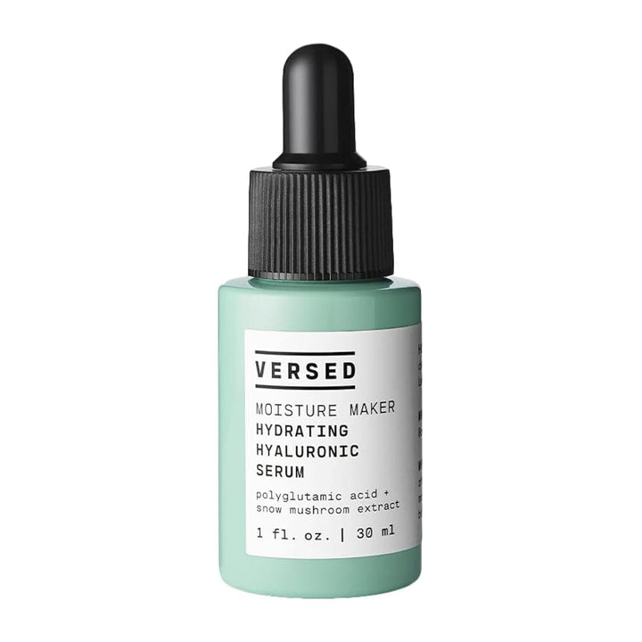 Versed Moisture Maker front packaging showing clean design and fast absorption benefit