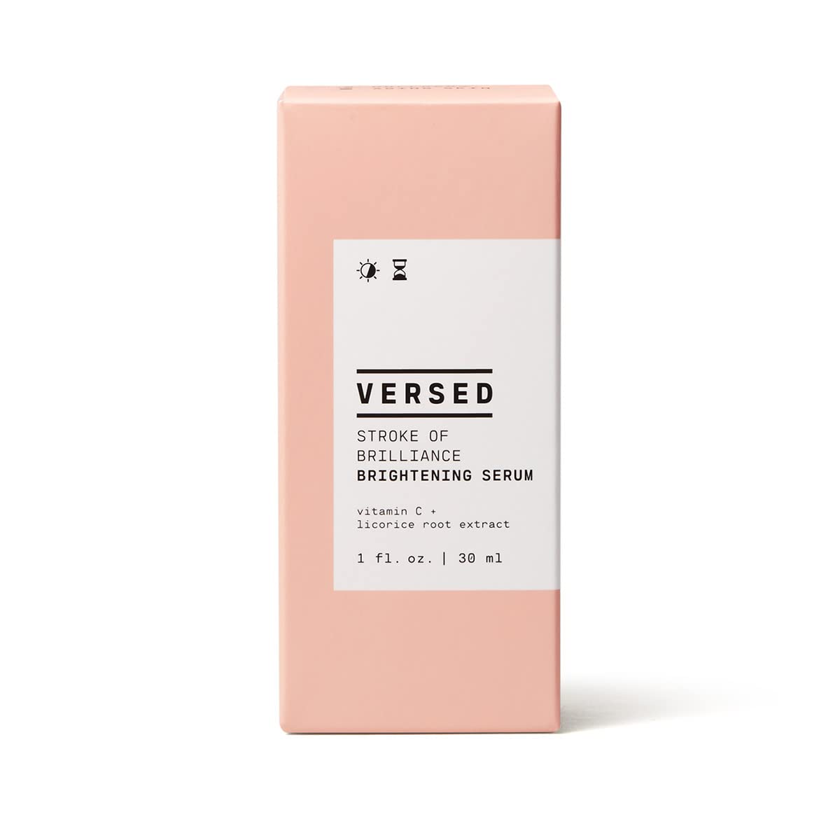 Versed close-up of serum texture revealing lightweight absorbent finish for hydration