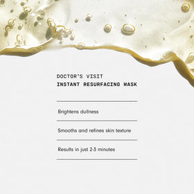 Versed rinse off demonstration showing gentle removal for instant glow