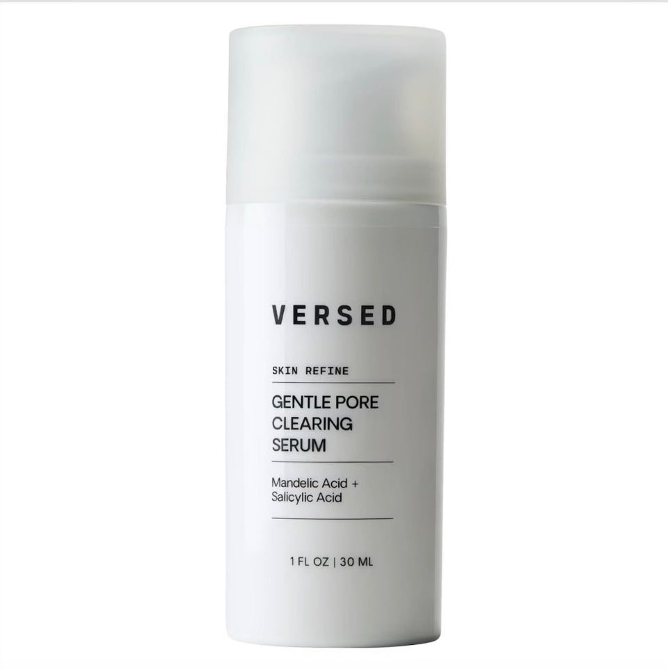 Versed front packaging showing bottle and label, clear product identity and benefits