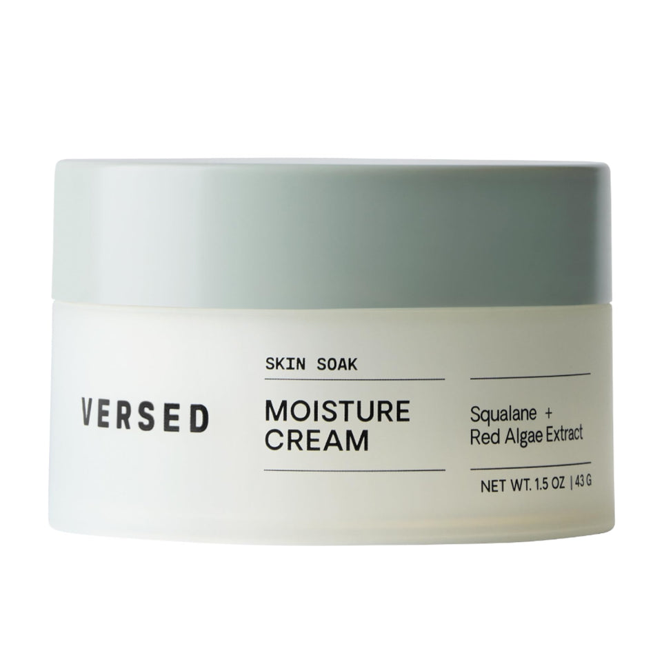 Versed front jar showing label and compact packaging for everyday use