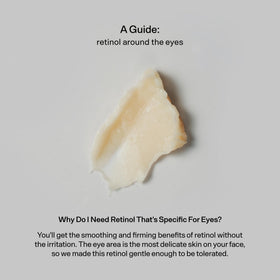 Closeup of Versed ingredient label showing encapsulated retinoid and clean formulation