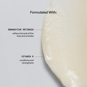 Versed jar in hand for size comparison, highlighting travel‑friendly compact design
