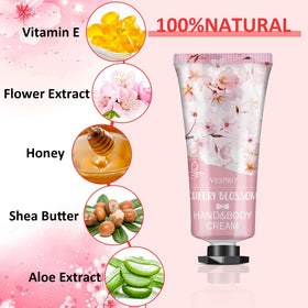 VESPRO close-up tube label highlighting scent variety and clear identification benefit