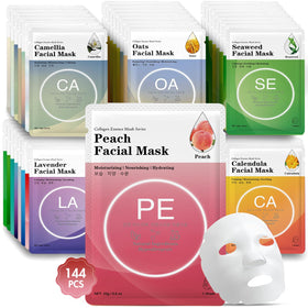 VESPRO front packaging showing 144-pack and variety for long-lasting supply