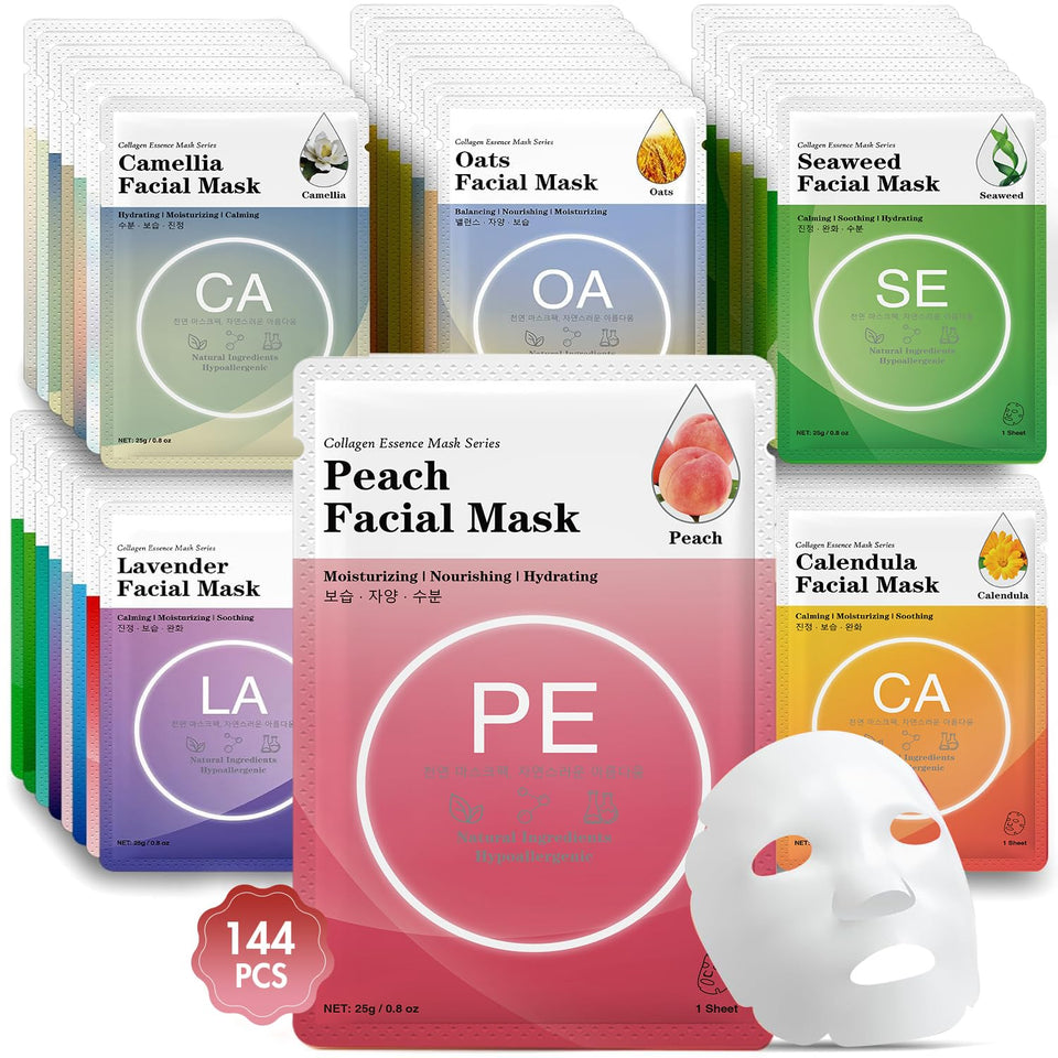 VESPRO front packaging showing 144-pack and variety for long-lasting supply