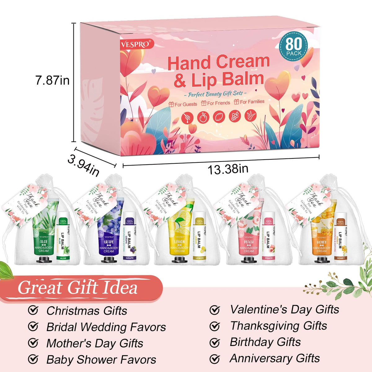 VESPRO hand cream applied to hands showing fast absorption benefit