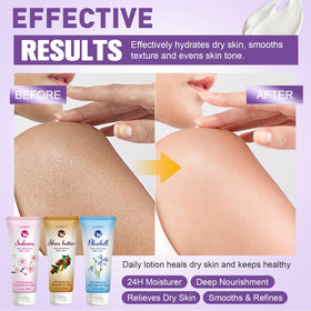 VESPRO ingredient label close-up highlighting shea butter and vitamin E benefits