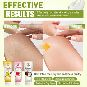 VESPRO lotion applied to hand demonstrating fast absorption and non-greasy benefit