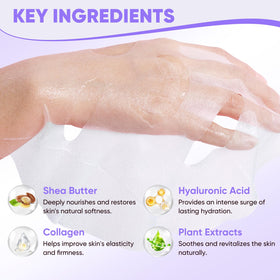 VESPRO sheet masks array fanned out highlighting variety and convenience