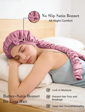 Vettres close-up satin texture illustrating smooth fabric and reduced friction benefit