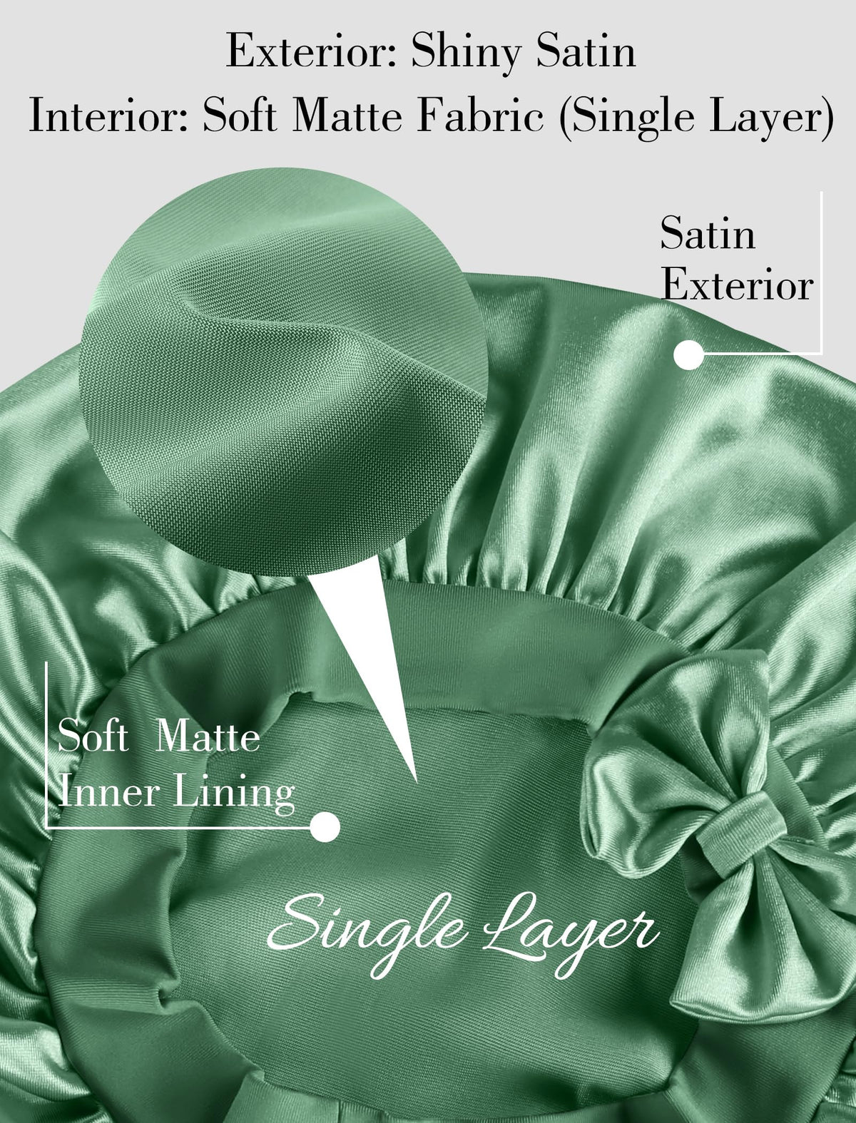Vettres ruched curling ribbons detail for heatless waves and gentle hold