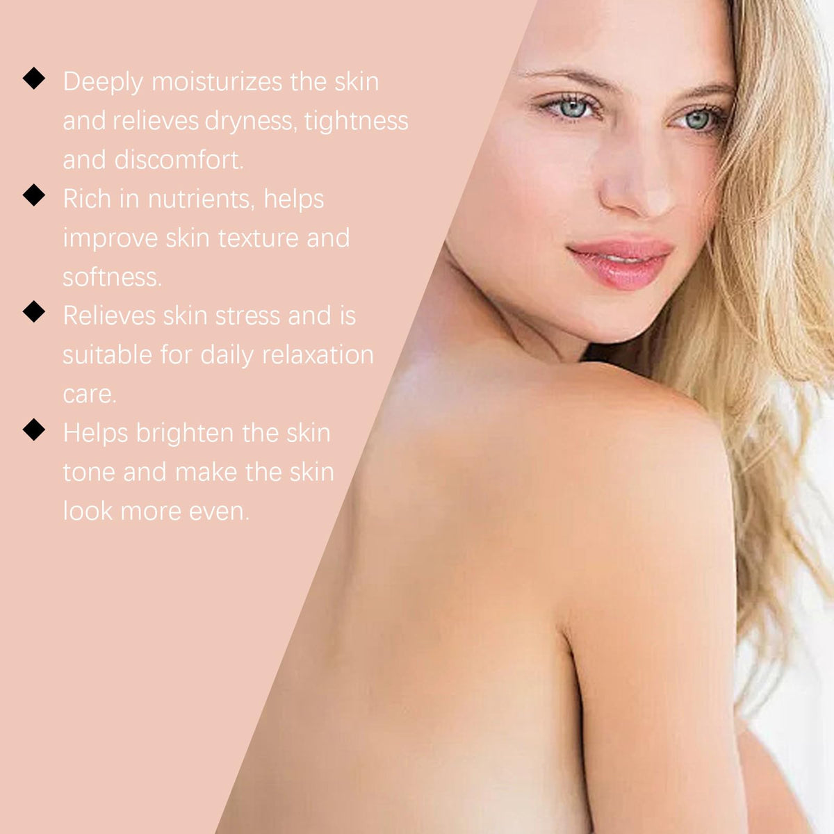 Applying Veuvul oil to hair ends to demonstrate nourishment and split-end care