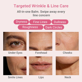 Vevivia applying stick under-eye to reduce hollows and brighten area