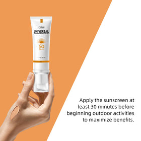 VGO application step with fingertip spreading product for easy layering