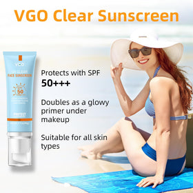 VGO close-up texture showing lightweight essence with hydrating feel