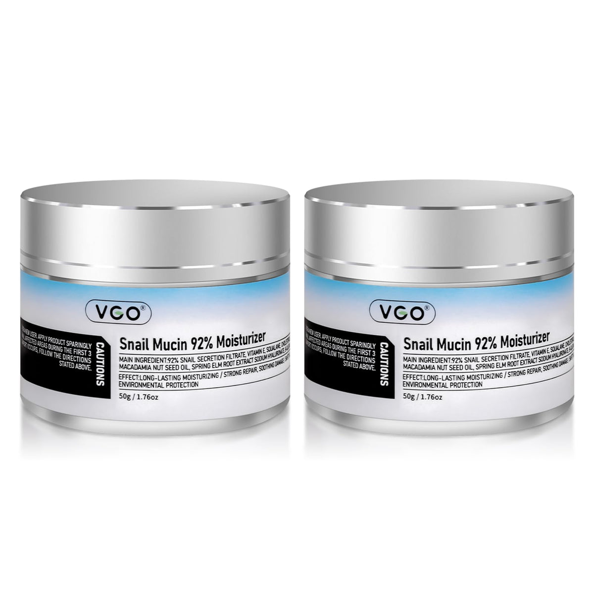 VGO front packaging showing jar and box with clear brand presentation and storage benefit
