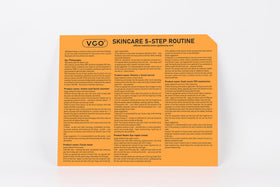 VGO key ingredient display highlighting snail mucin and active components