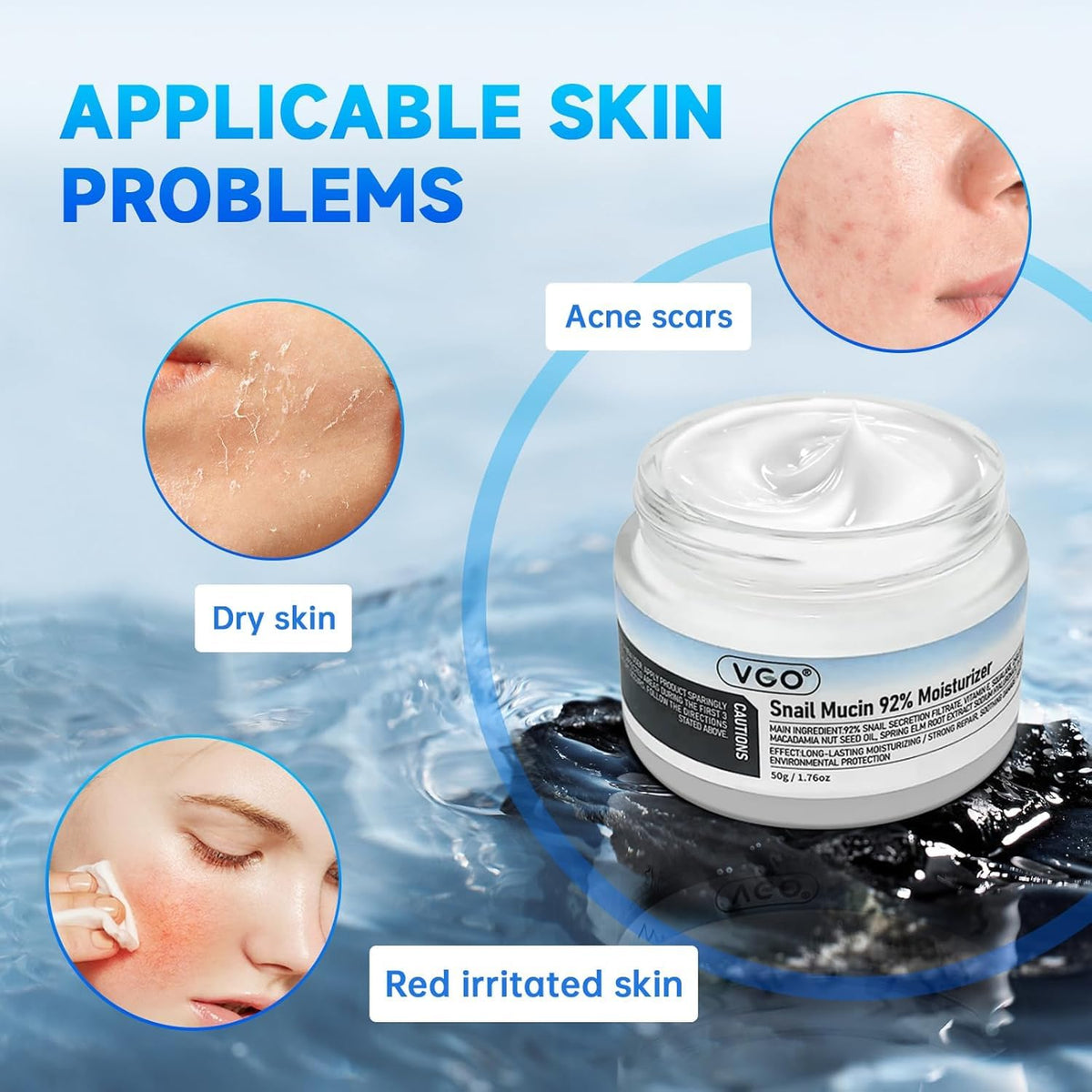 VGO set in bathroom routine scene promoting simplified skincare