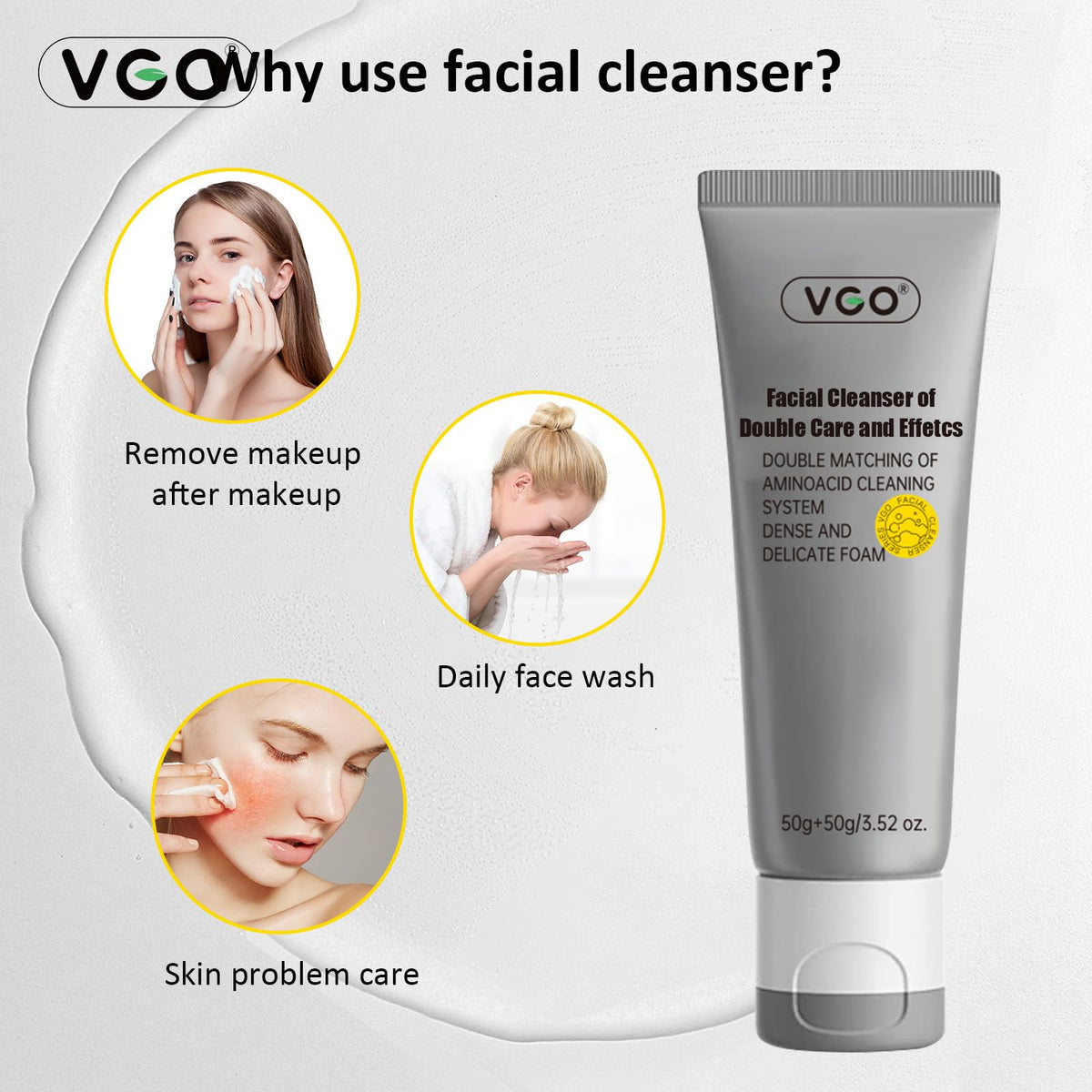 VGO mud mask focused on nose pores to help reduce blackheads