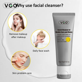 VGO mud mask focused on nose pores to help reduce blackheads