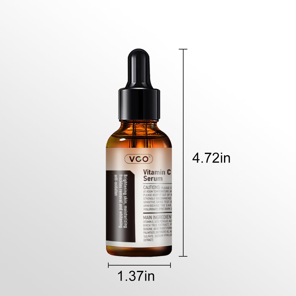 VGO back label with ingredients list showing transparency and formulation details