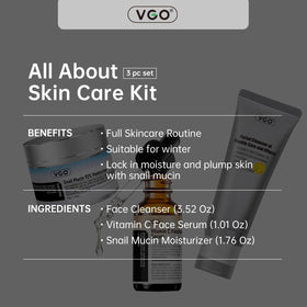 VGO vitamin C serum dropper dispensing a brightening antioxidant dose