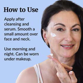 Vibriance applied on face under makeup demonstrating smooth layering benefit