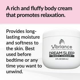 Vibriance cream fluffy texture close-up showing lightweight, nourishing feel