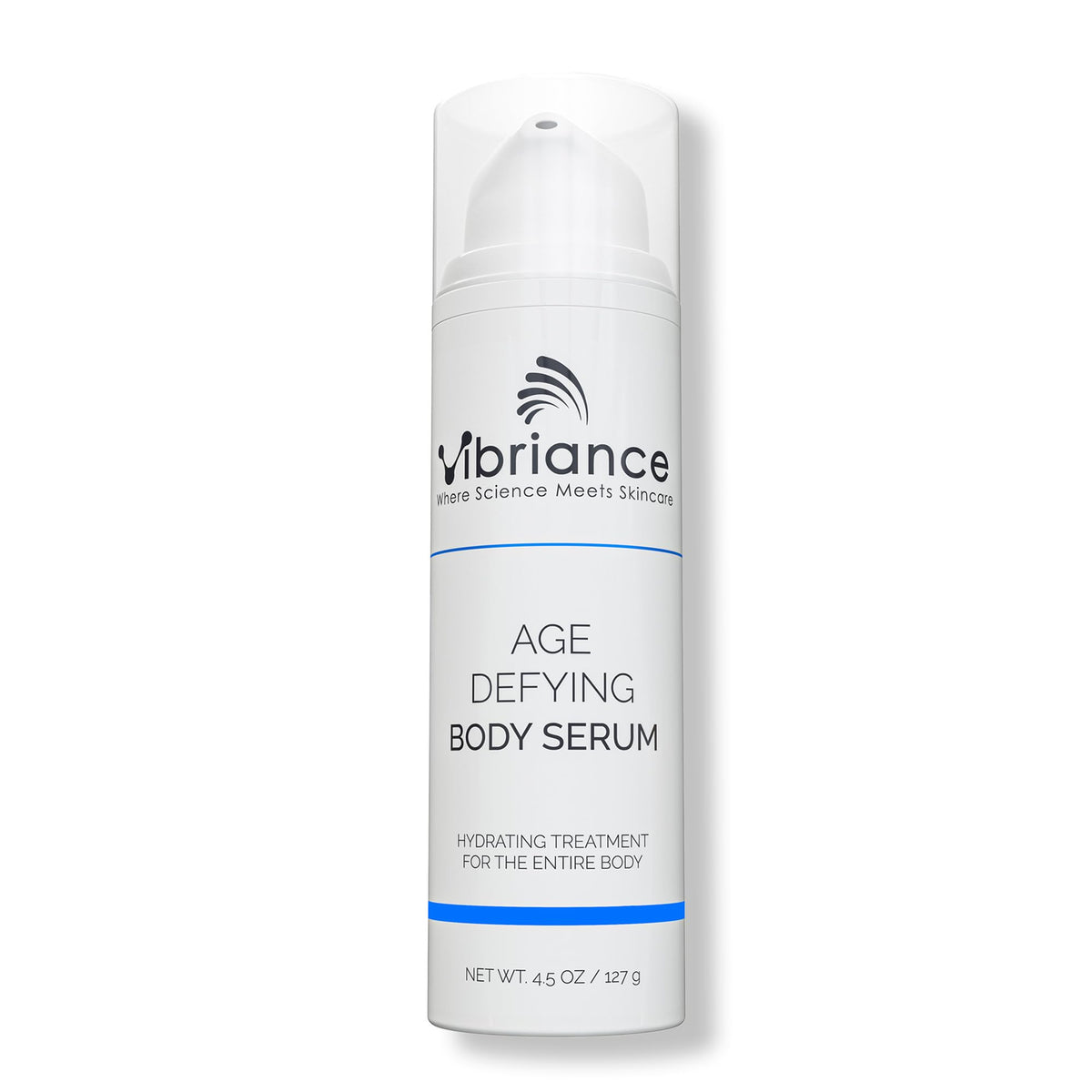 Vibriance front packaging showing bottle and label, highlighting clean design and benefit
