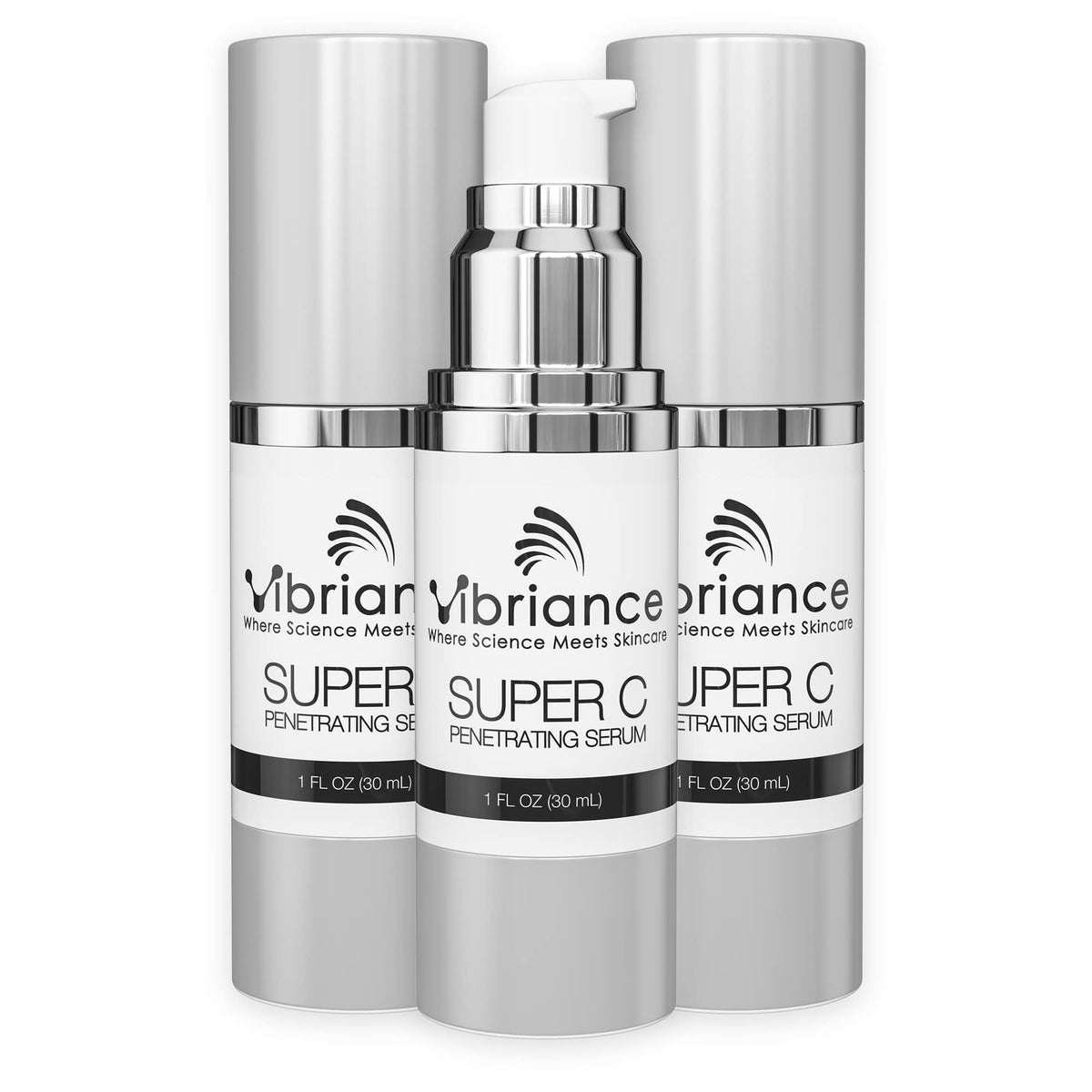 Vibriance front packaging showing bottle and label for confident shelf appeal