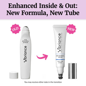 Vibriance on bathroom vanity in morning light showing refreshed routine benefit