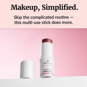 Vibriance lip swatch on arm showing buildable color and natural tint benefit