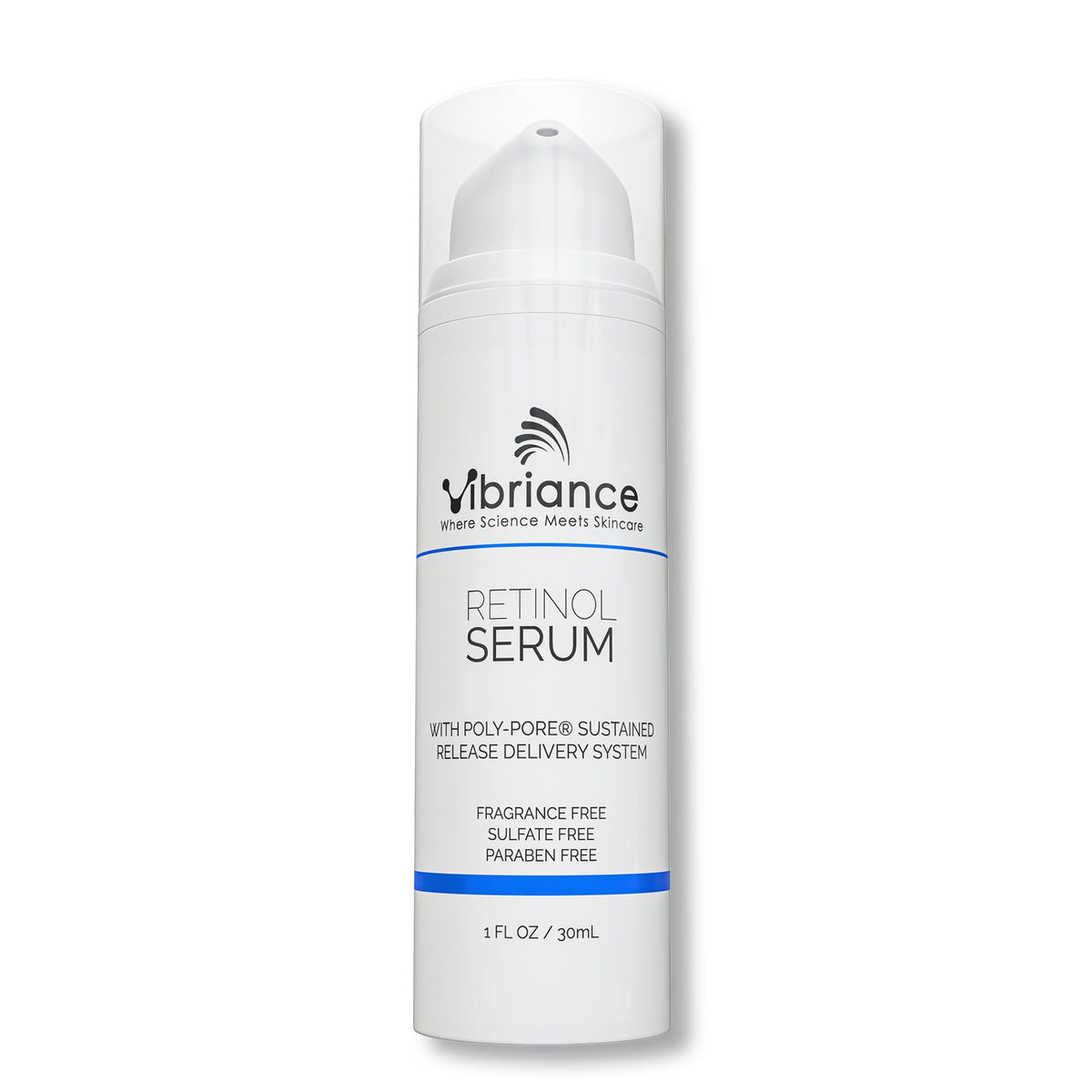 Vibriance front packaging showing bottle and brand for clear product recognition
