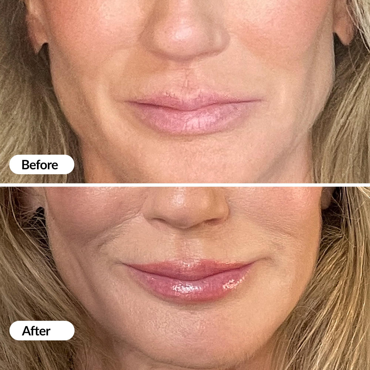 Vibriance size comparison with 0.14 fl oz tube, travel-friendly benefit